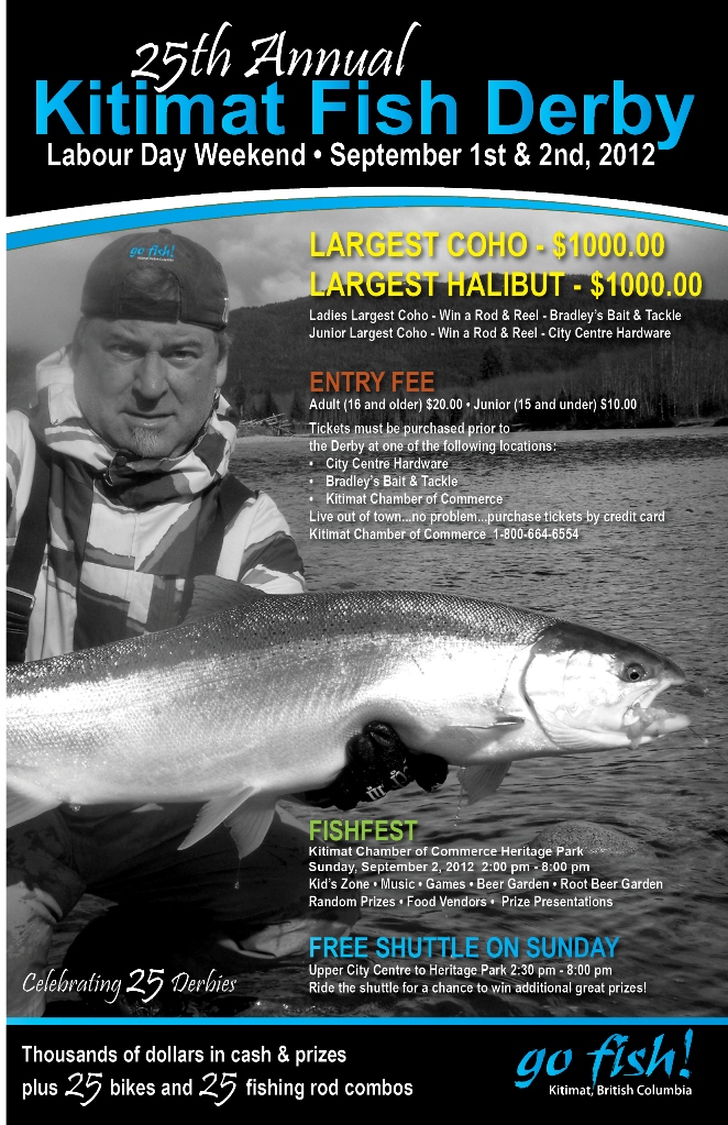 2012 Fish Derby Poster